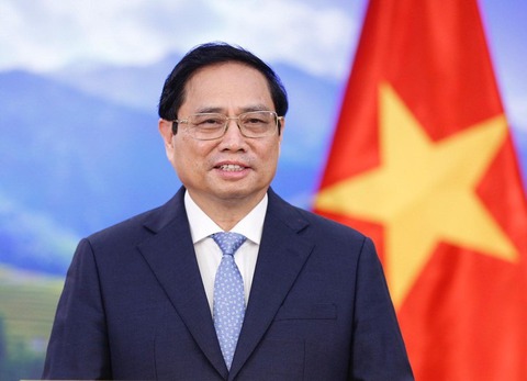 Thủ tướng Chính phủ Phạm Minh Chính hội đàm với Thủ tướng Vương quốc Thụy Điển Ulf Kristerson.