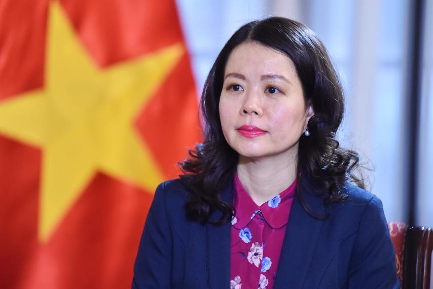 Thứ trưởng Ngoại giao Nguyễn Minh Hằng trả lời phỏng vấn trước chuyến thăm cấp Nhà nước Ai Cập và Angola của Chủ tịch nước Lương Cường và Phu nhân